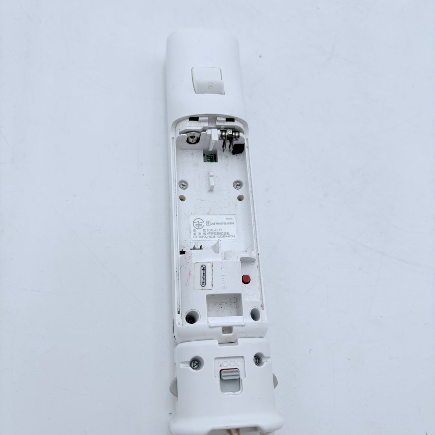 Nintendo Wii Remote RVL-003 Video Game Controller White with Nunchuck