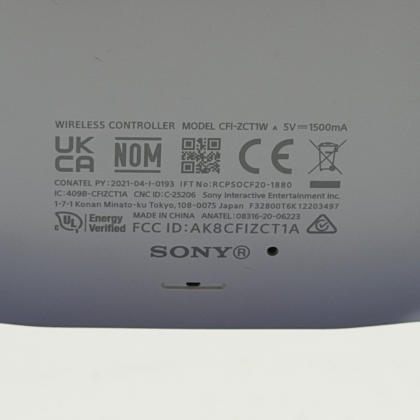 Sony PS5 Controller (CFI-ZCT1W) Stick Drift
