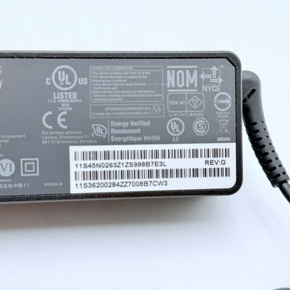 Lenovo Power Supply For Thinkpad T470 ADLX65NCC3A ADLX65NCC2A AC Adapter 20V 65W - Used