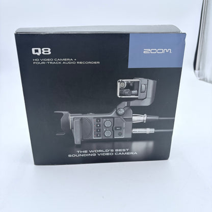 Zoom Q8 HD Video Camera + 4 Track Audio Recorder