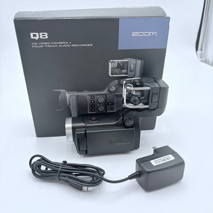 Zoom Q8 HD Video Camera + 4 Track Audio Recorder