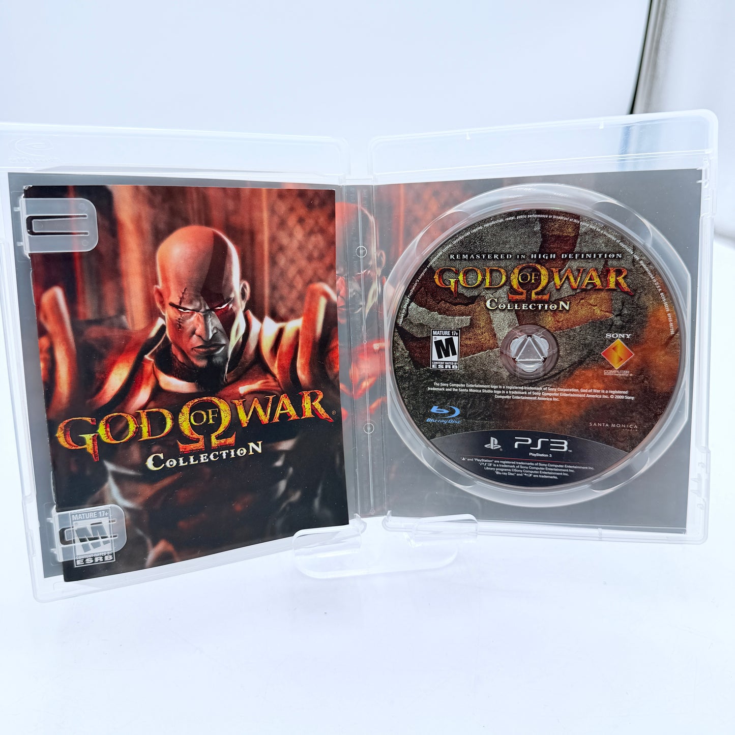 Playstation 3 God of War Collection Used With Box