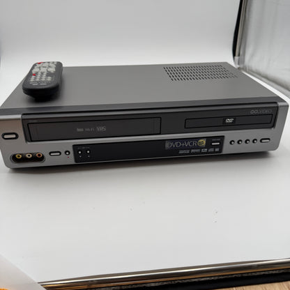 GO VIDEO DV1030 DVD Player Black Used - VCR Works but DVD Tray Malfunctions
