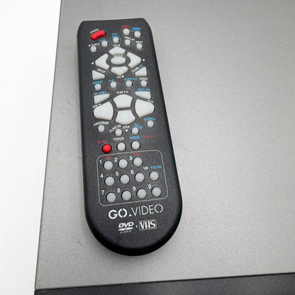 GO VIDEO DV1030 DVD Player Black Used - VCR Works but DVD Tray Malfunctions