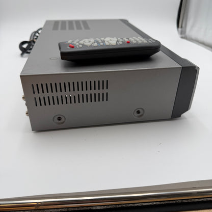 GO VIDEO DV1030 DVD Player Black Used - VCR Works but DVD Tray Malfunctions