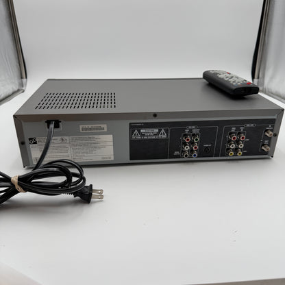 GO VIDEO DV1030 DVD Player Black Used - VCR Works but DVD Tray Malfunctions