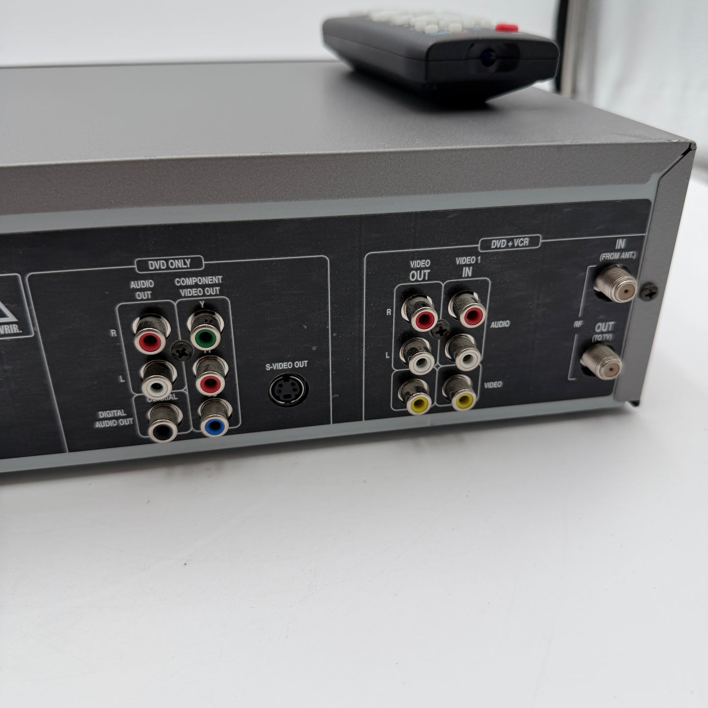 GO VIDEO DV1030 DVD Player Black Used - VCR Works but DVD Tray Malfunctions