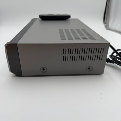 GO VIDEO DV1030 DVD Player Black Used - VCR Works but DVD Tray Malfunctions