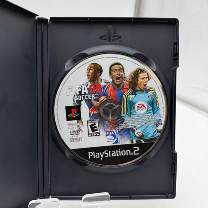 Playstation 2 FIFA 08 Video Game With Box No Manual or Inserts