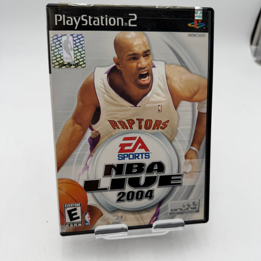 Playstation 2 NBA Live 2004 With Box No Manual or Inserts