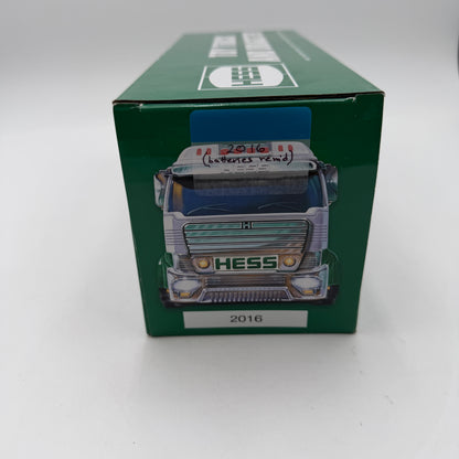 HESS 2016 Toy Truck and Dragster New Stored with Batteries Removed