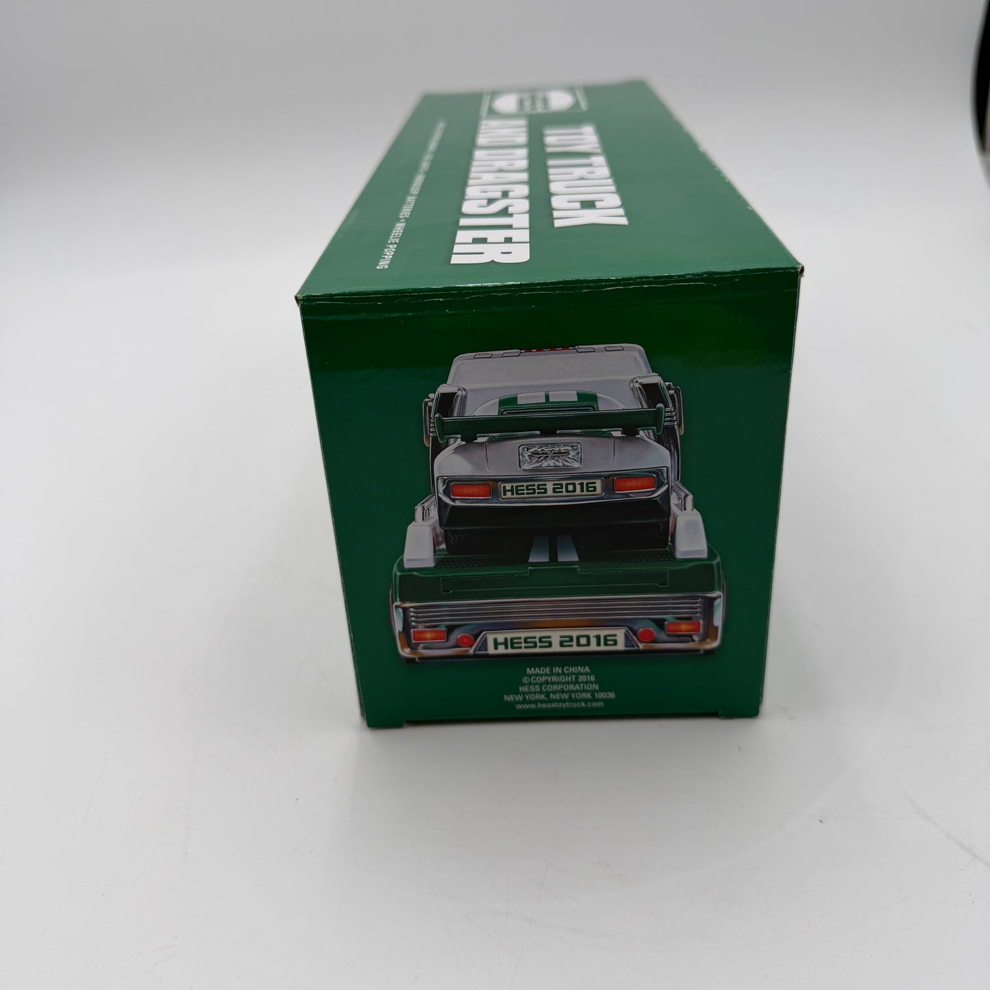 HESS 2016 Toy Truck and Dragster New Stored with Batteries Removed