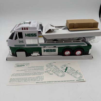 HESS 2016 Toy Truck and Dragster New Stored with Batteries Removed