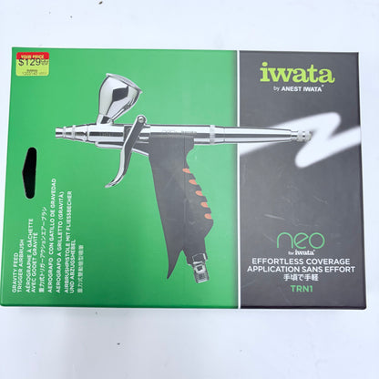 Iwata Neo TRN 1 Gravity Fed Airbrush W/ Compressor