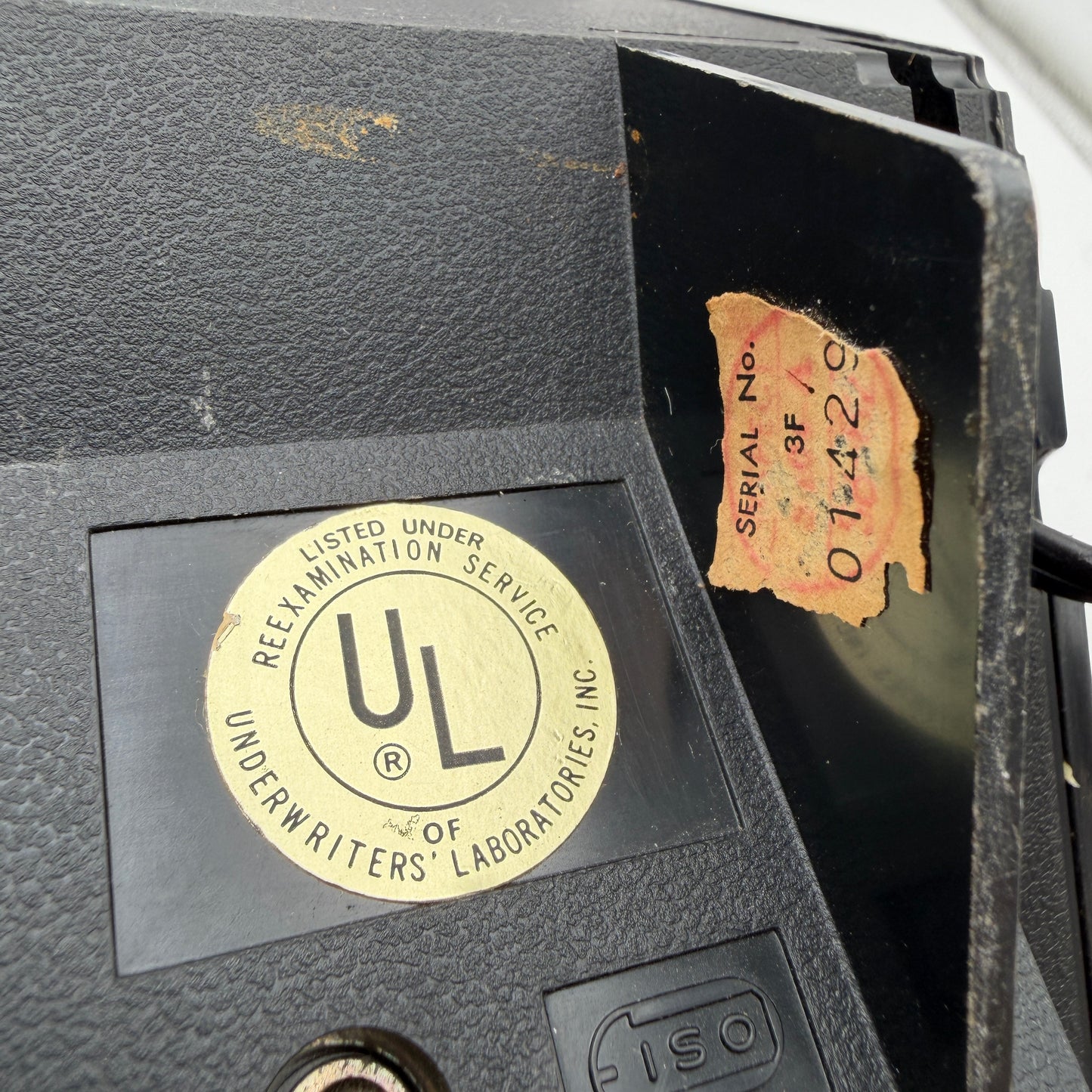 Panasonic FM AM Multiplex Stereo Wedge Table Radio RE-7430 - For Parts or Repair