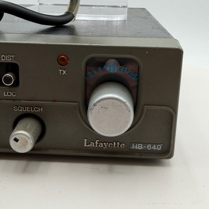 Lafayette Vintage HB-640 40 Channel CB Radio UNTESTED