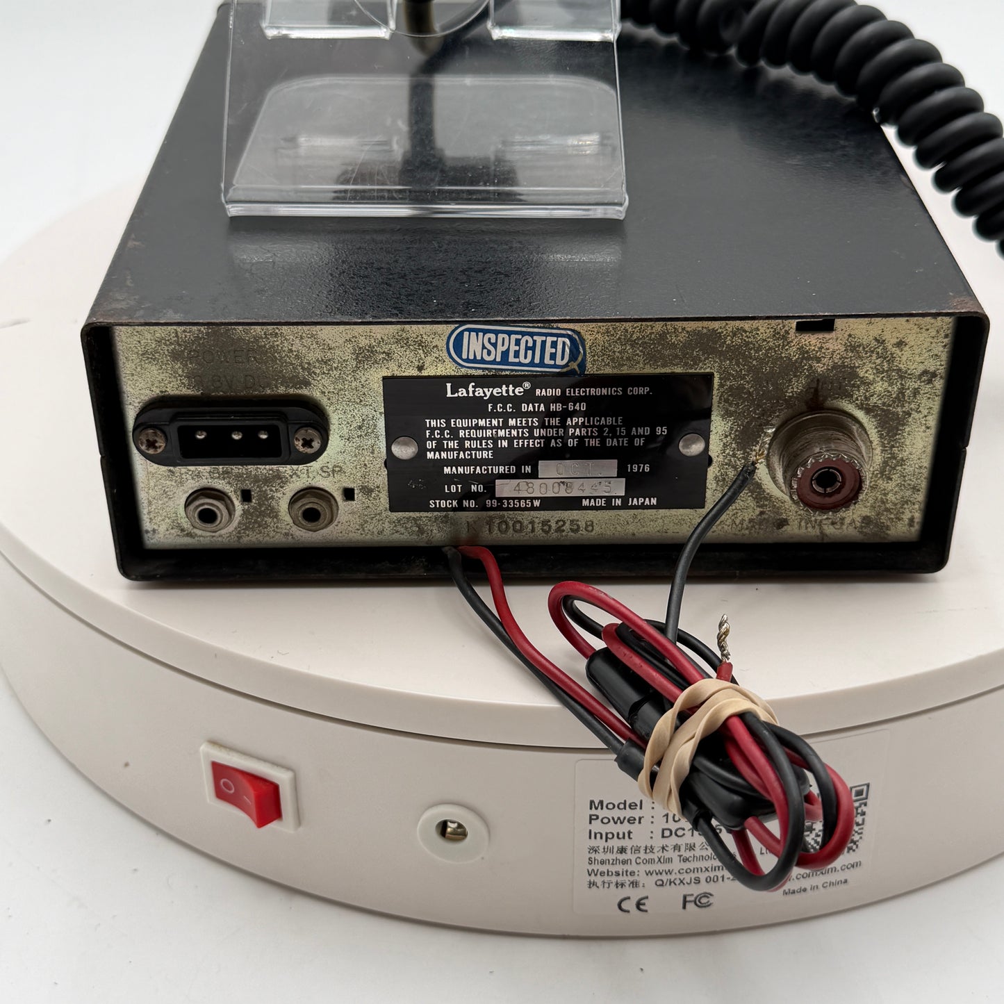 Lafayette Vintage HB-640 40 Channel CB Radio UNTESTED