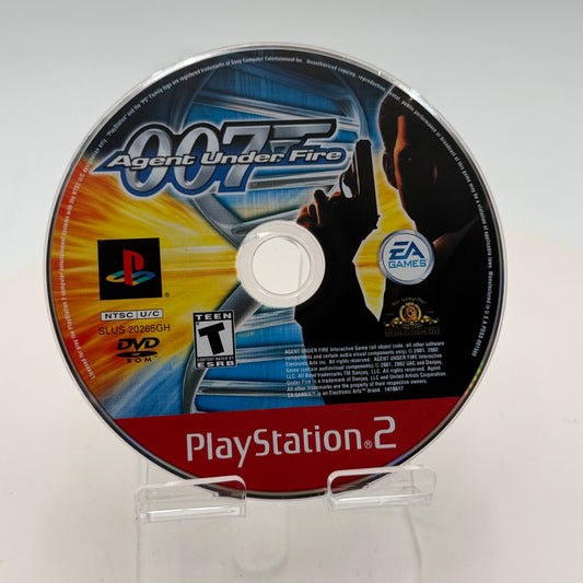 007 Agent Under Fire Playstation 2 Video Game Disc Only