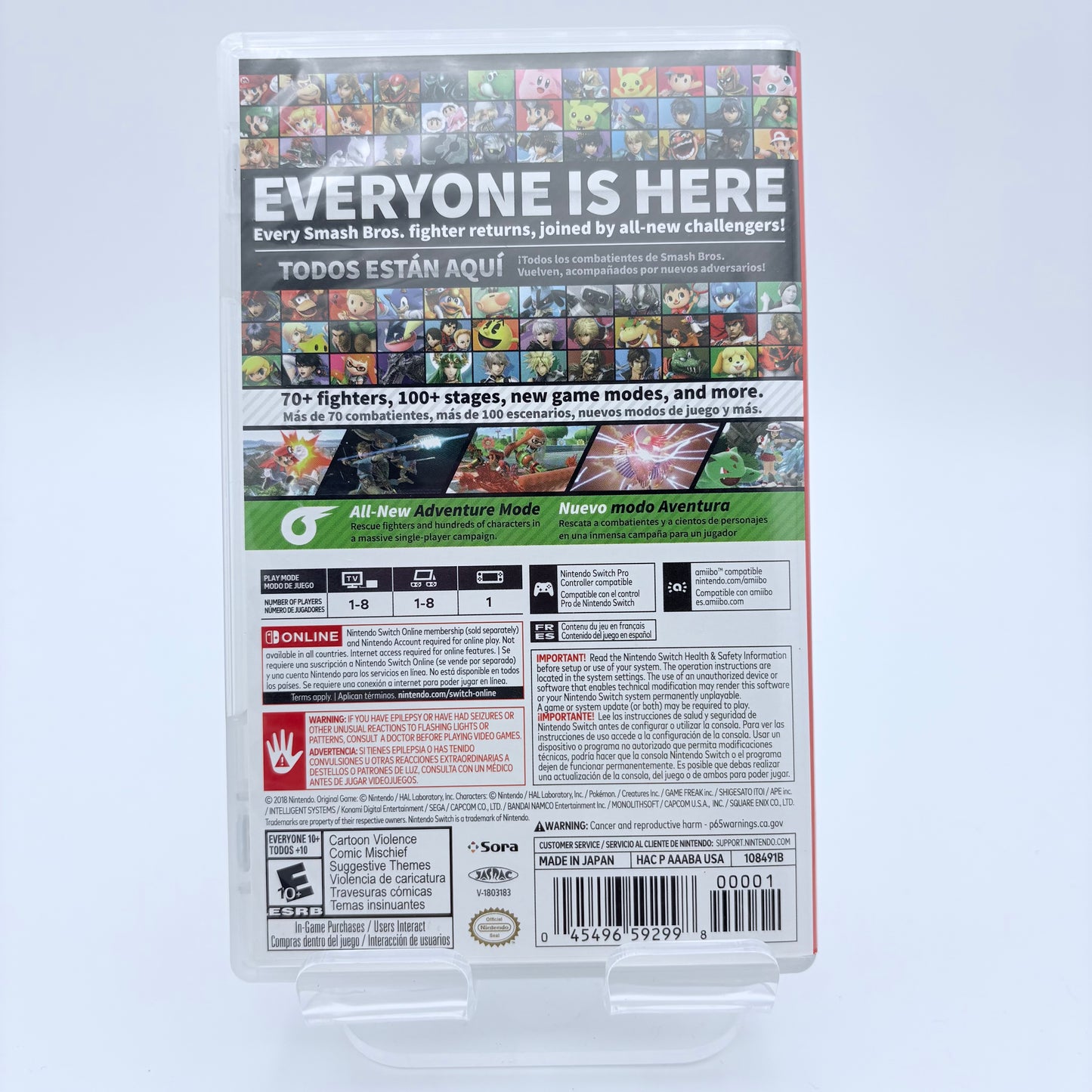 Super Smash Bros. Ultimate Nintendo Switch CIB