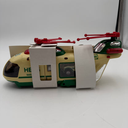 HESS 2001 Helicopter with Motorcycle and Cruiser New Stored with Batteries Removed