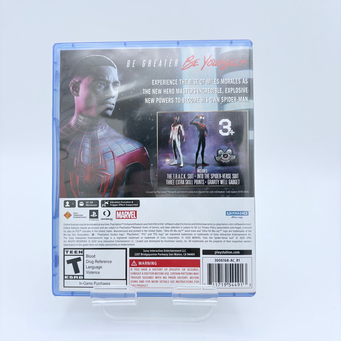 Marvel Spider-Man: Miles Morales Launch Edition for PS5 CIB