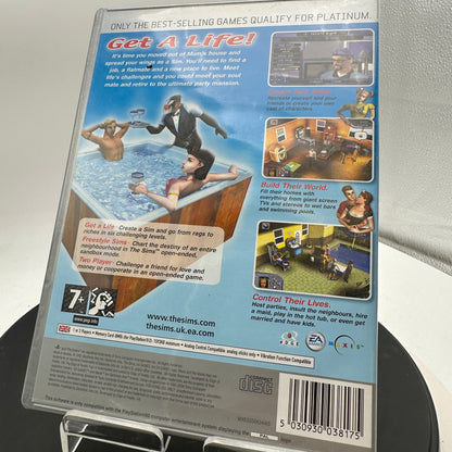 The Sims [Platinum] PAL PlayStation 2 Video Game CIB