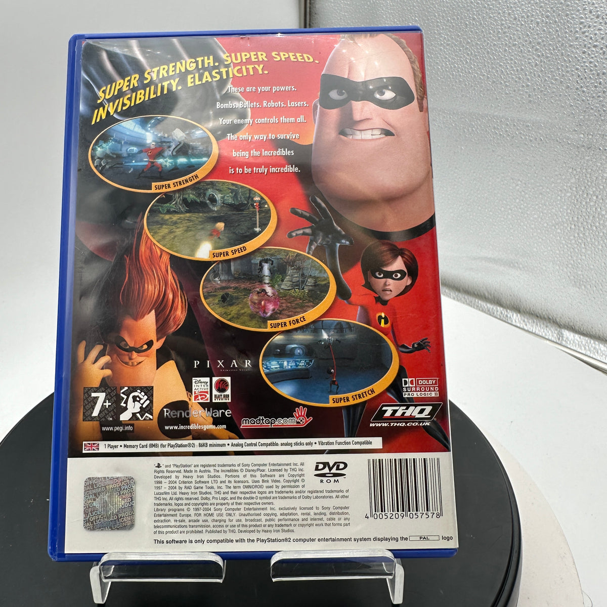 PAL PlayStation 2 The Incredibles Video Game