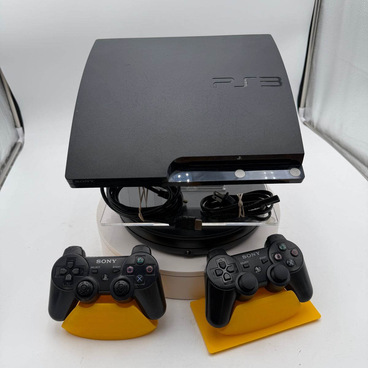 Sony PlayStation 3 CECH-2001A Console with 2 Controllers