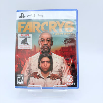 PlayStation 5 Far Cry 6 Video Game with Case & Inserts