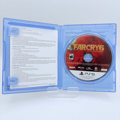 PlayStation 5 Far Cry 6 Video Game with Case & Inserts