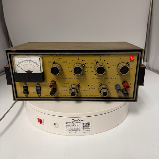 Heathkit Vintage Sine Square Audio Generator IG-18 UNTESTED