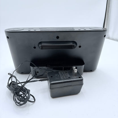 Sony ICF-CS10iP iPod Dock and Radio Black with Remote Tested