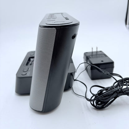 Sony ICF-CS10iP iPod Dock and Radio Black with Remote Tested