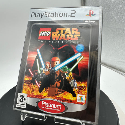 LEGO Star Wars [Platinum] PAL PlayStation 2 Video Game CIB