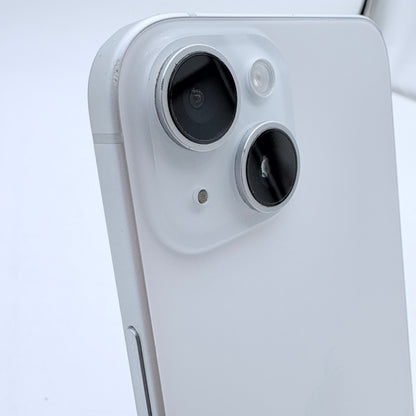 Apple iPhone 15 Plus 128GB White Unlocked READ