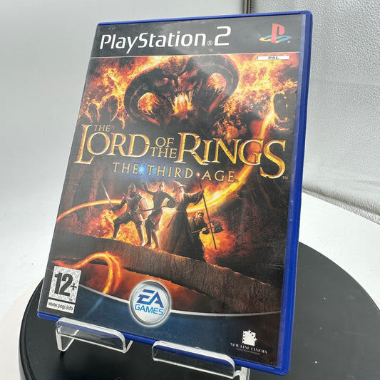 PAL Playstation 2 Lord of the Rings: The Third Age Black CIB