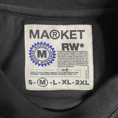 Market Random Workshop LS Tech T-Shirt Vintage Black 407123001