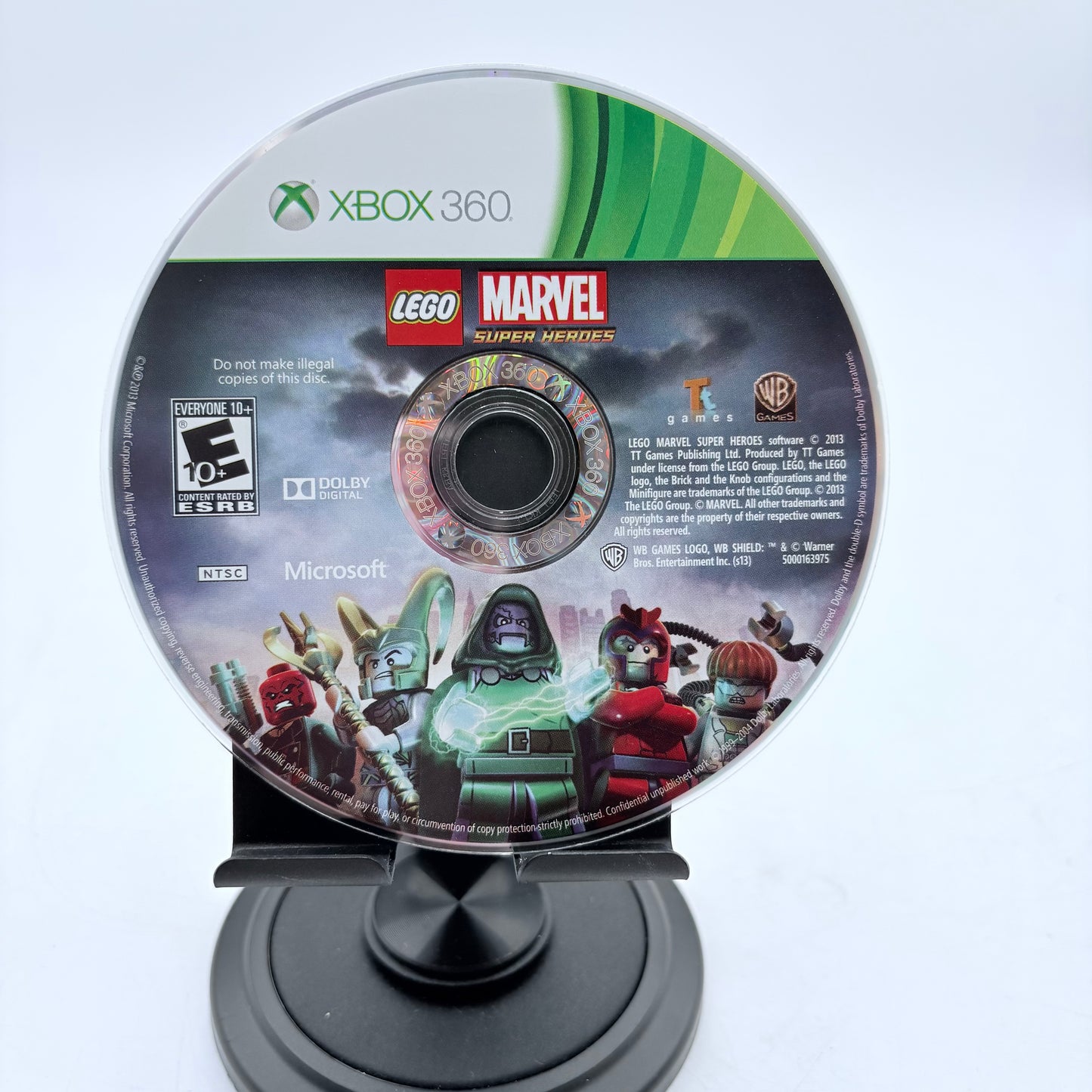 LEGO Marvel Super Heroes Xbox 360 X360 Disc Only