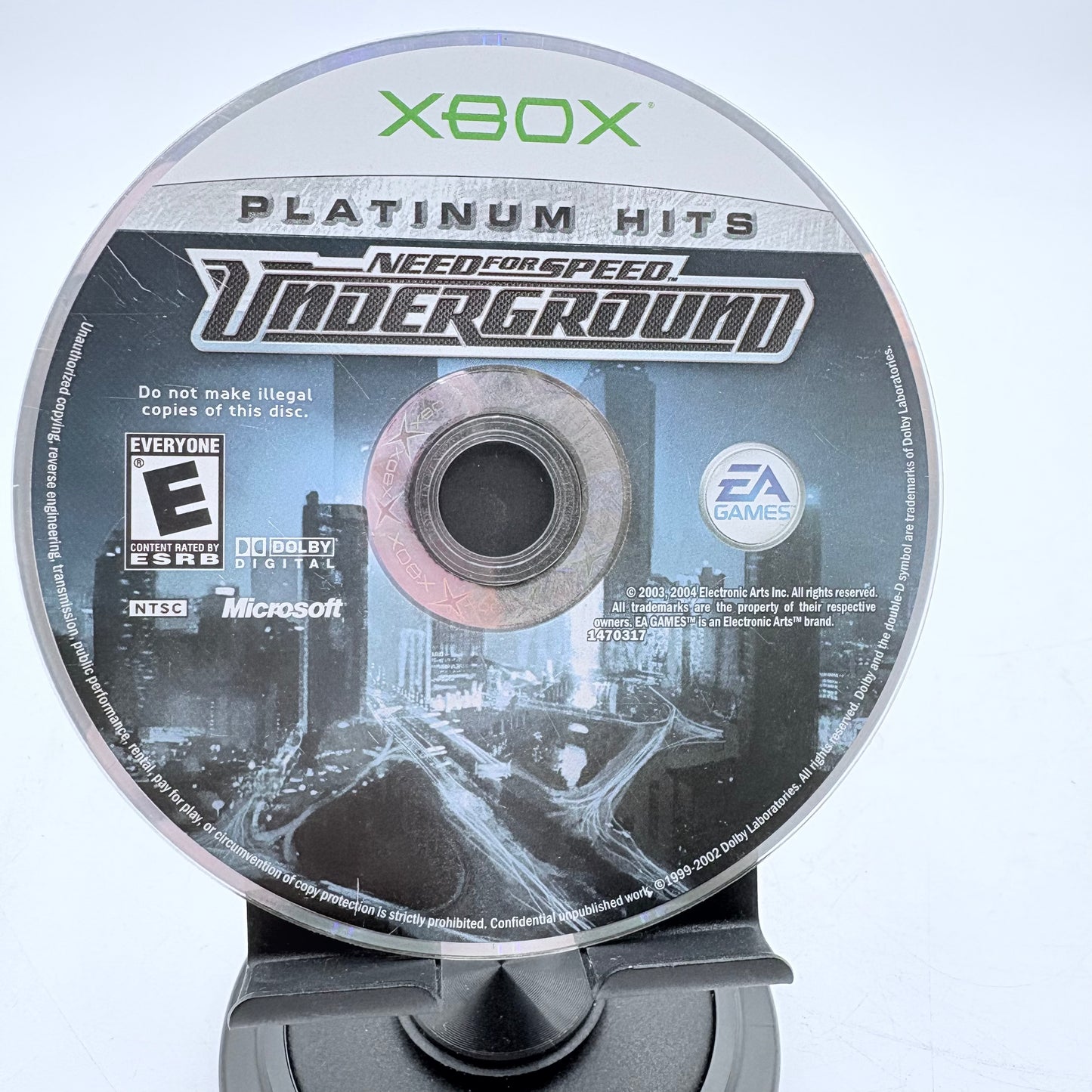 Need for Speed Underground Microsoft Xbox 360 Disc Only