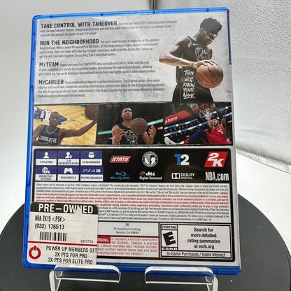 PlayStation 4 NBA 2K19 Video Game CIB