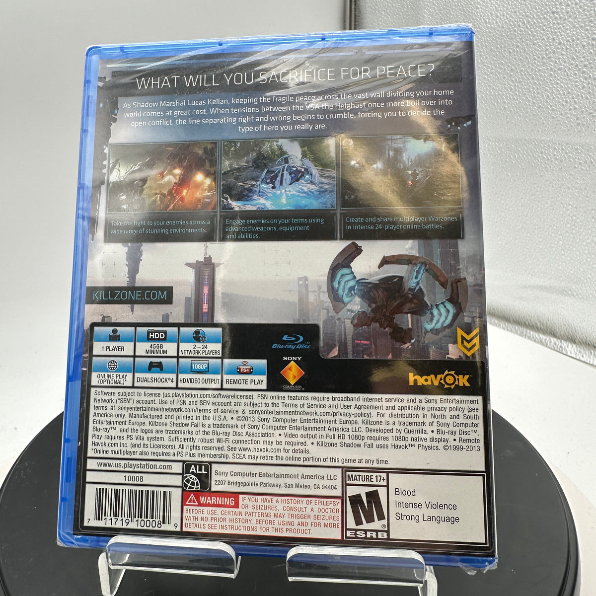Killzone: Shadow Fall for PlayStation 4 Sealed