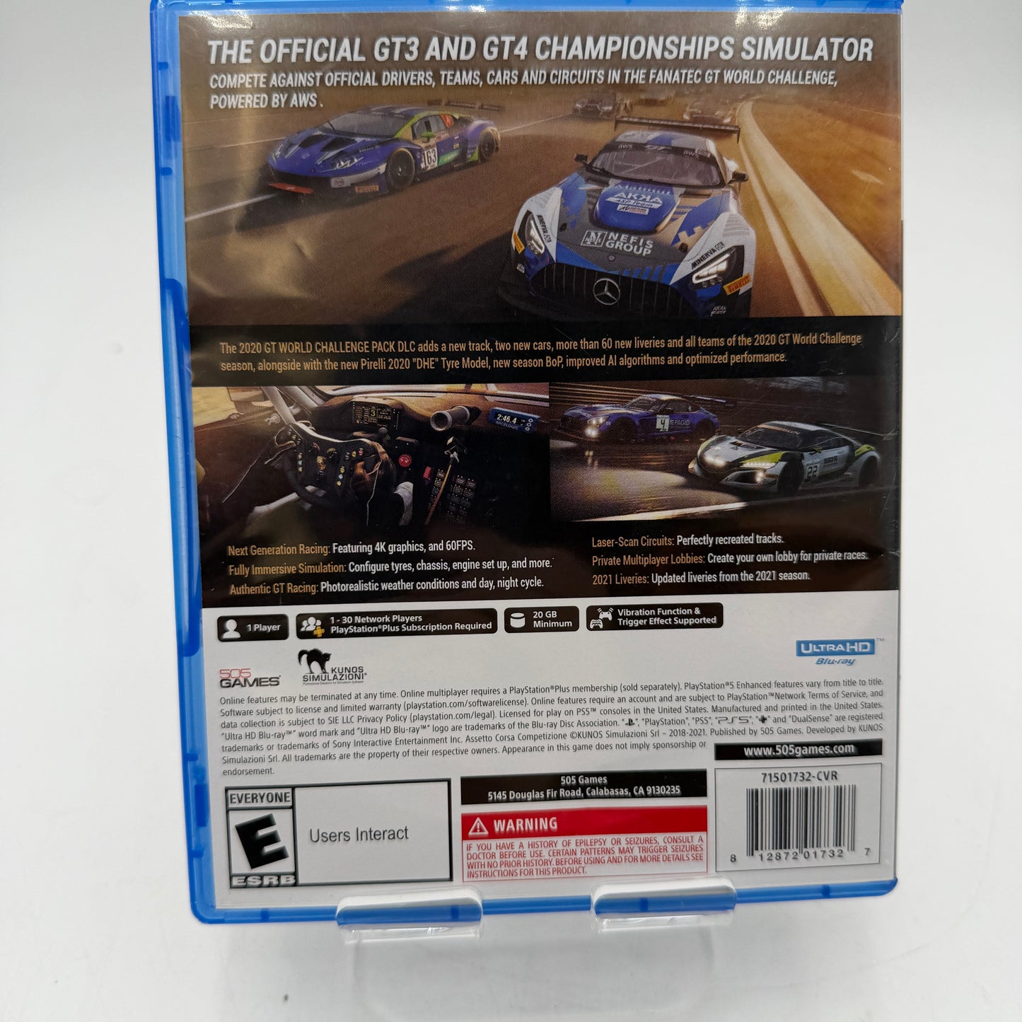 Playstation 5 - Assetto Corsa Competizione [Day One Edition] CIB