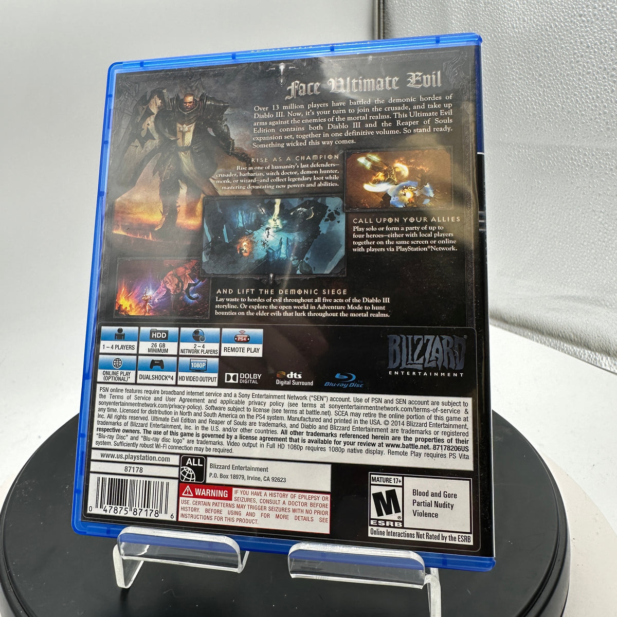 Diablo 3 Reaper of Souls for PlayStation 4