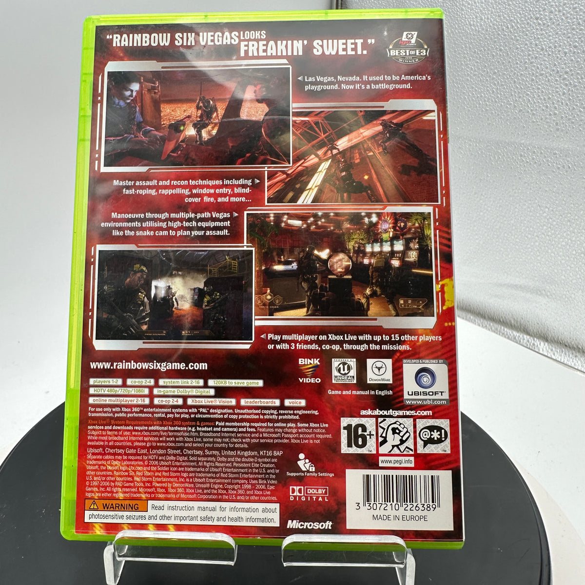 Xbox 360 Tom Clancy's Rainbow Six Vegas