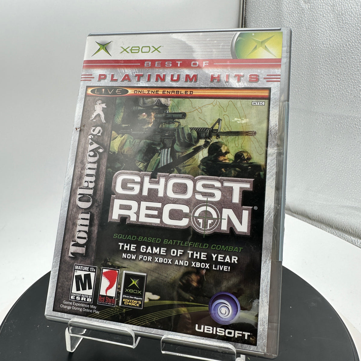 Xbox Ghost Recon Video Game CIB