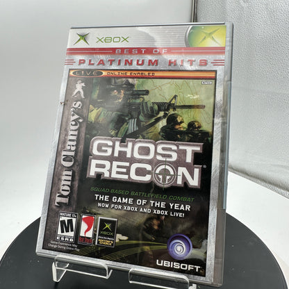 Xbox Ghost Recon Video Game CIB