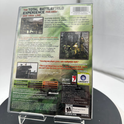 Xbox Ghost Recon Video Game CIB