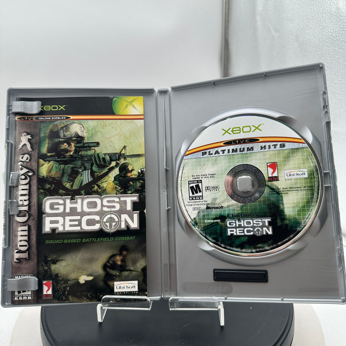 Xbox Ghost Recon Video Game CIB