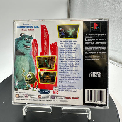 Monsters Inc. Scare Island PAL Playstation PS1 Game