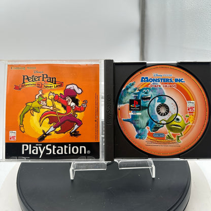 Monsters Inc. Scare Island PAL Playstation PS1 Game